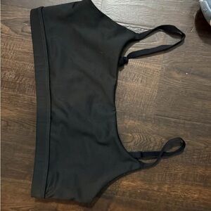 Black Women's sports bra